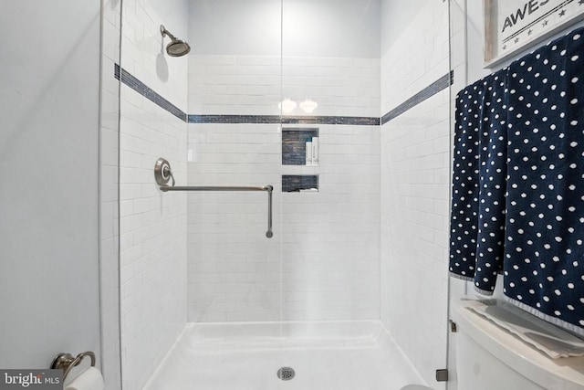 11109 Vanderbilt Cv, Spotsylvania, VA 22551 - bathroom with a stall shower and toilet