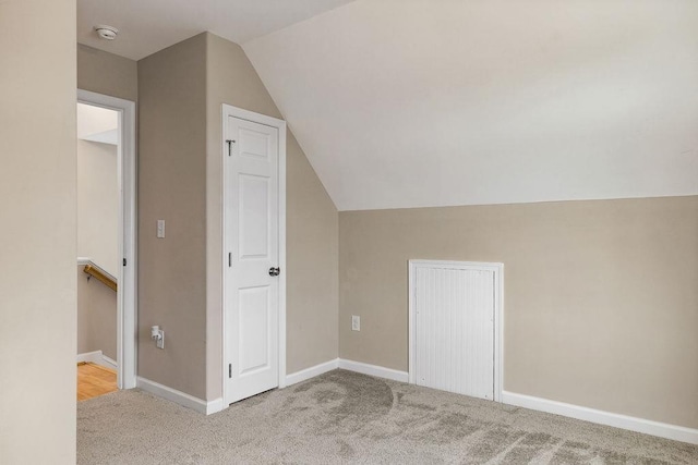 43 Upland Ct, Stuarts Draft, VA 24477 - additional living space with vaulted ceiling and carpet