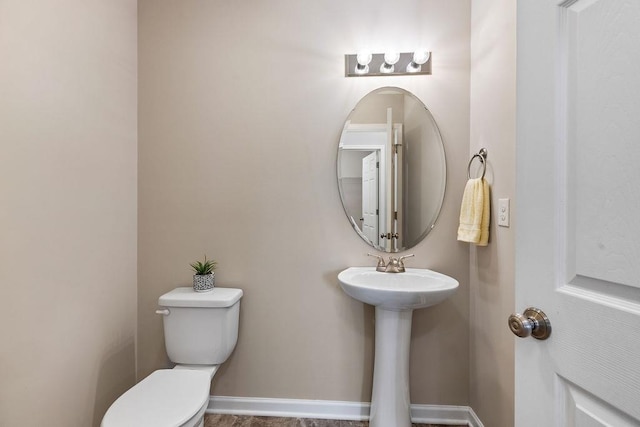 43 Upland Ct, Stuarts Draft, VA 24477 - half bathroom with toilet and a sink