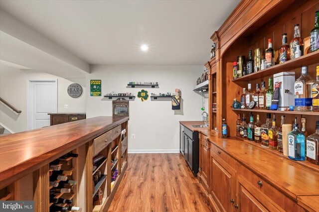 11326 Oakville Ln, Spotsylvania, VA 22551 - dining room featuring baseboards and wood finished floors