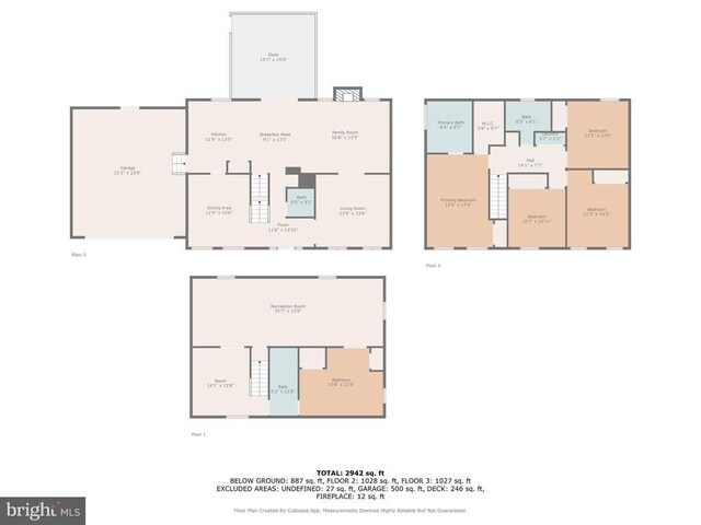 10501 Crestfield Ln, Spotsylvania, VA 22553 - property floor plan