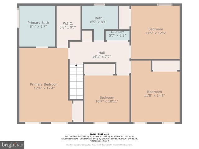 10501 Crestfield Ln, Spotsylvania, VA 22553 - home floor plan