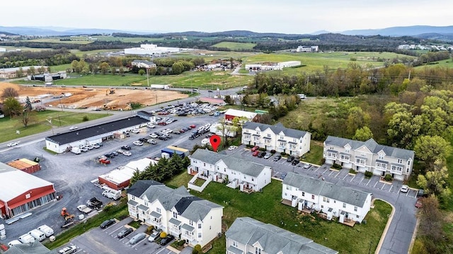 1294 Victorian Village Dr, Harrisonburg, VA 22802 - aerial view with a mountain view