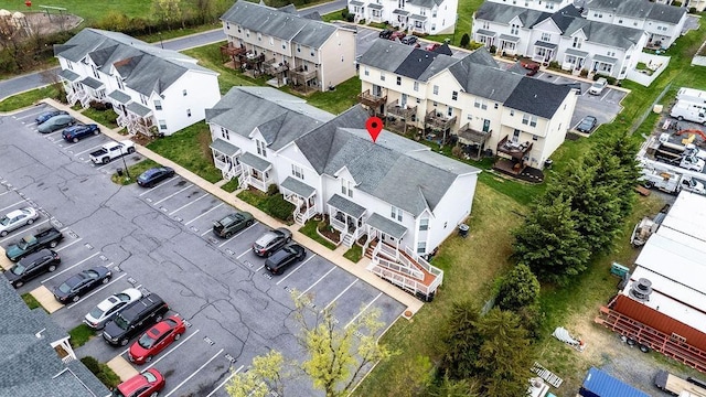 1294 Victorian Village Dr, Harrisonburg, VA 22802 - drone / aerial view with a residential view