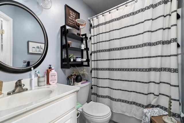 1294 Victorian Village Dr, Harrisonburg, VA 22802 - full bath featuring vanity, toilet, and a shower with curtain