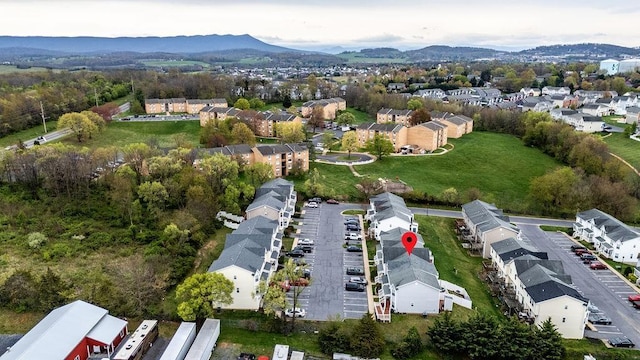 1294 Victorian Village Dr, Harrisonburg, VA 22802 - bird's eye view featuring a residential view and a mountain view
