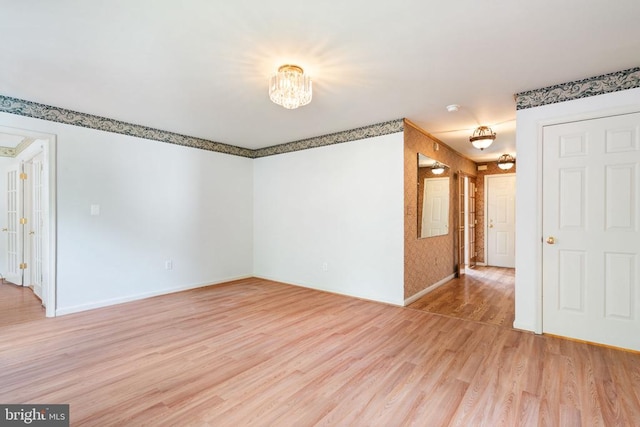 4117 Dartmoor Ct, Fredericksburg, VA 22408 - unfurnished room with light wood finished floors and baseboards
