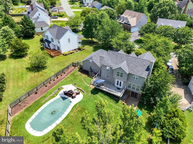 6205 Patrician Ct, Fredericksburg, VA 22407 - aerial view of residential area