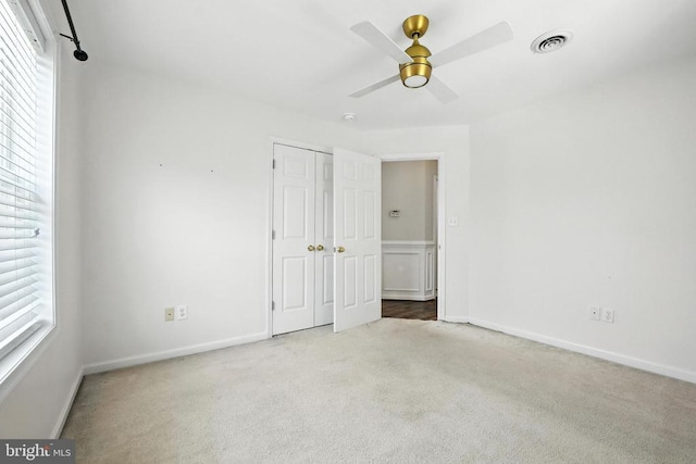 6205 Patrician Ct, Fredericksburg, VA 22407 - carpeted empty room with a ceiling fan and baseboards