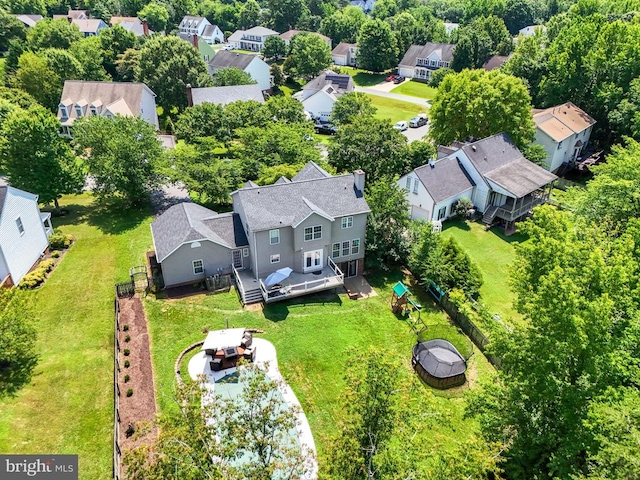 6205 Patrician Ct, Fredericksburg, VA 22407 - aerial view of residential area