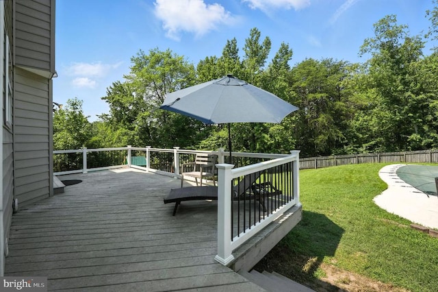 6205 Patrician Ct, Fredericksburg, VA 22407 - view of wooden deck