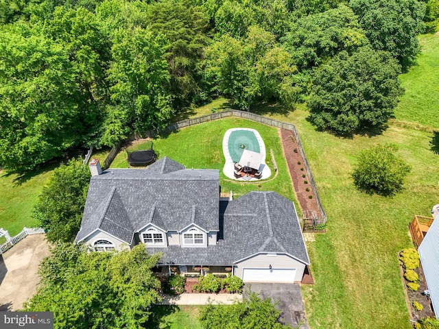 6205 Patrician Ct, Fredericksburg, VA 22407 - view from above of property