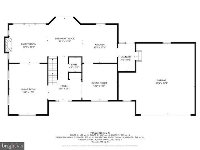 6205 Patrician Ct, Fredericksburg, VA 22407 - view of floor plan / room layout