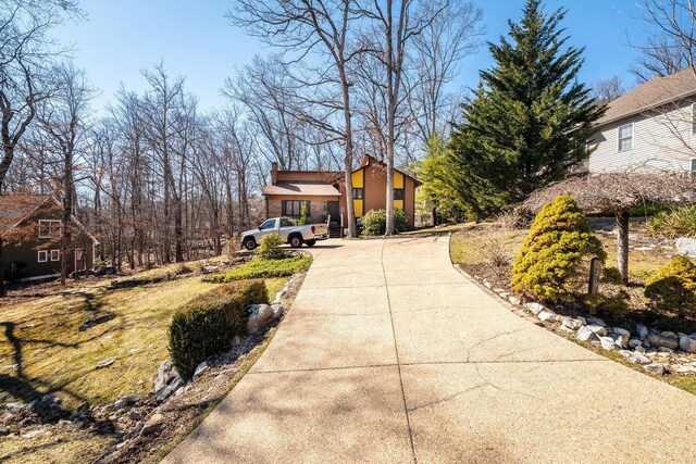 exterior space with driveway