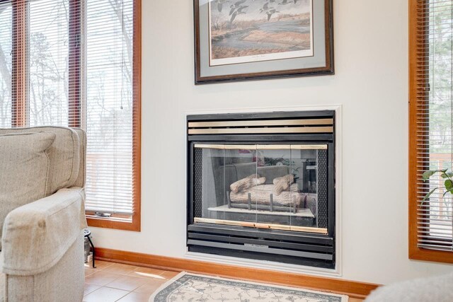interior details with baseboards