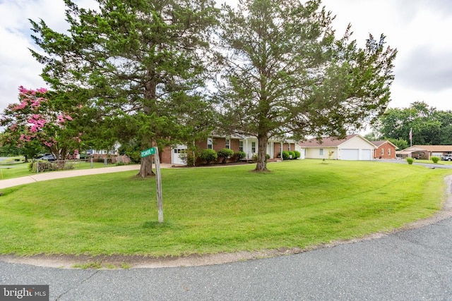 307 Butternut Dr, Fredericksburg, VA 22408 - ranch-style house featuring a front lawn