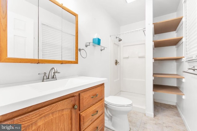 307 Butternut Dr, Fredericksburg, VA 22408 - bathroom with vanity and a shower