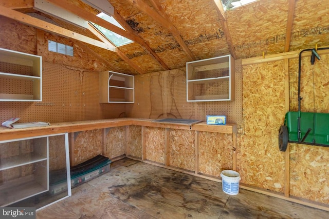 307 Butternut Dr, Fredericksburg, VA 22408 - storage area with a skylight
