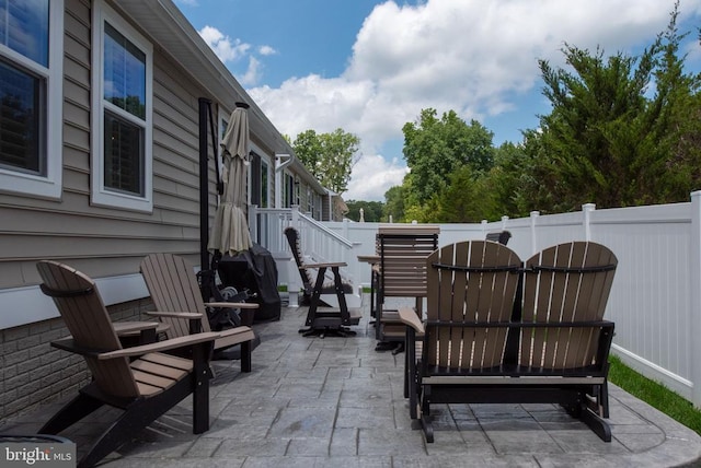 8859 Marlow Dr, Spotsylvania, VA 22551 - view of patio