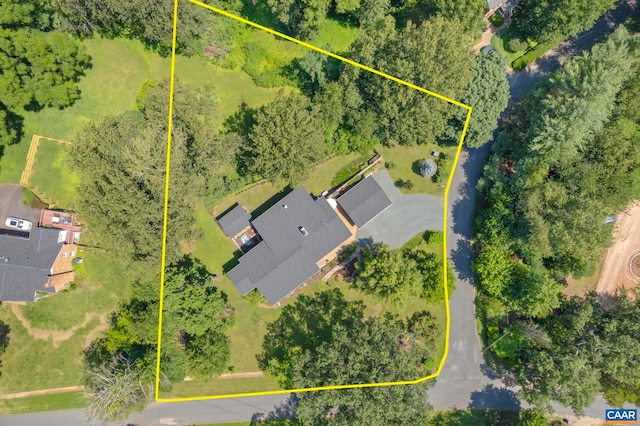 310 Gloucester Rd, Charlottesville, VA 22901 - view of property location with property boundaries highlighted