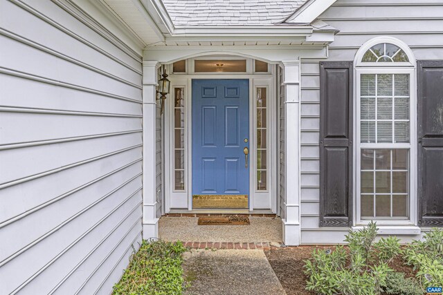 view of entrance to property