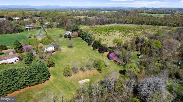 view of property location featuring rural landscape
