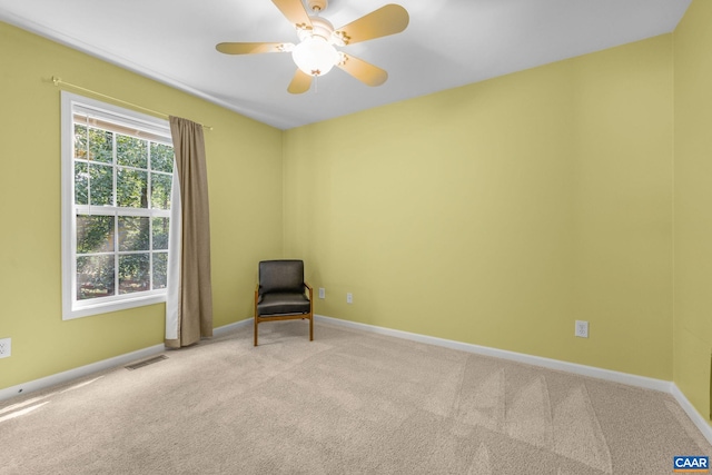 3615 Doctors Xing, Charlottesville, VA 22911 - carpeted empty room featuring baseboards and a ceiling fan