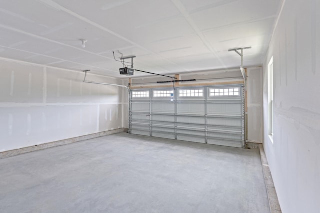 3665 Mayfield Rd, Rockingham, VA 22801 - garage featuring a garage door opener