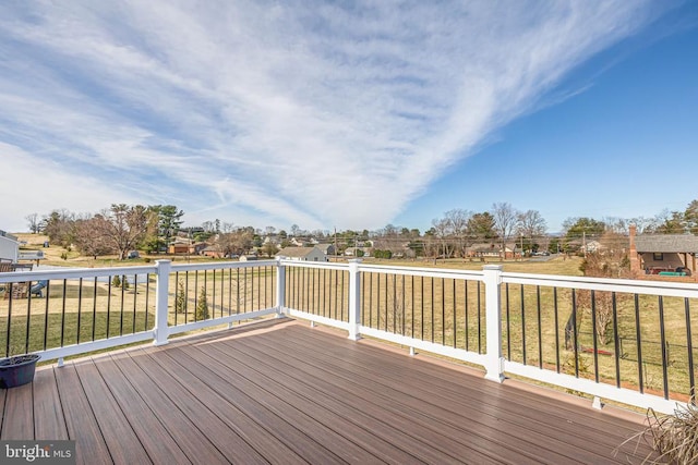 2612 High Pt, Culpeper, VA 22701 - wooden deck featuring a yard
