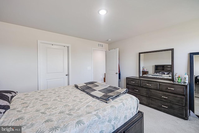 2612 High Pt, Culpeper, VA 22701 - bedroom with light colored carpet and recessed lighting