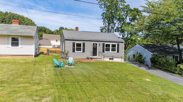 123 Fraser Ln, Staunton, VA 24401 - view of front of property featuring a chimney