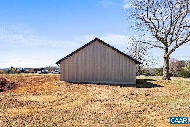 view of side of home