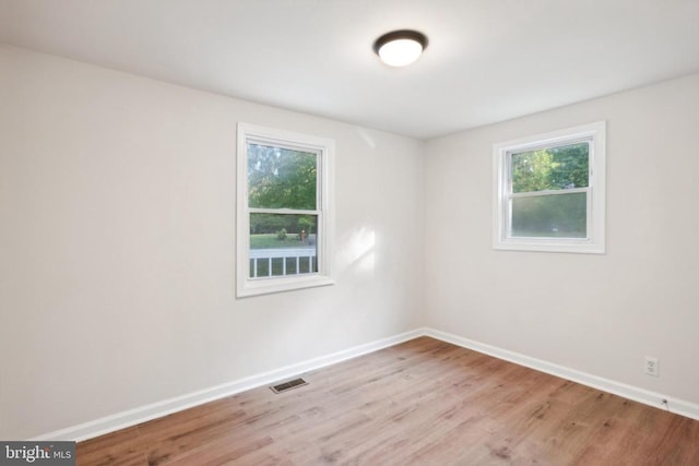 10443 Settle School Rd, Rixeyville, VA 22737 - unfurnished room featuring baseboards and light wood-style flooring