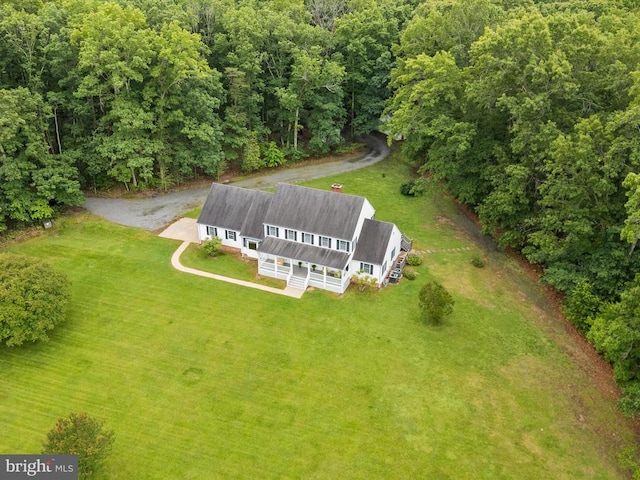  - aerial view of property and surrounding area