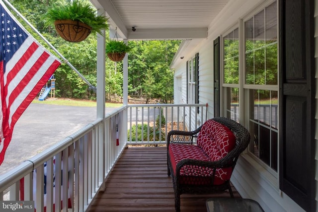 238 David Rd, Mineral, VA 23117 - view of porch
