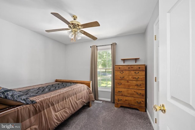238 David Rd, Mineral, VA 23117 - carpeted bedroom with a ceiling fan and baseboards