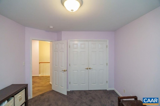 895 Jefferson Dr, Palmyra, VA 22963 - unfurnished bedroom with carpet floors, baseboards, and a closet
