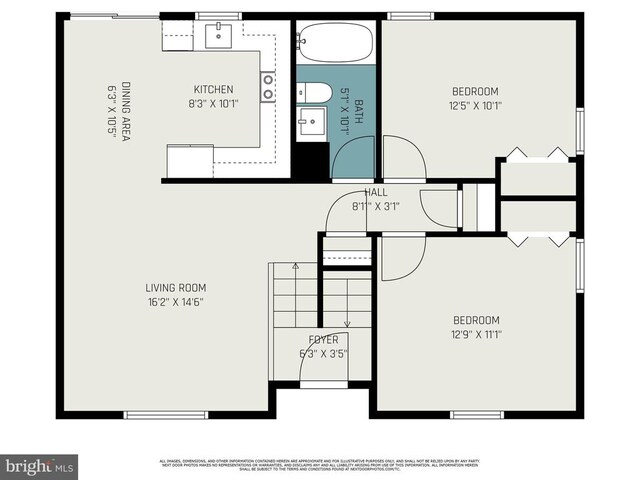 6217 Oak Grove Dr, Fredericksburg, VA 22407 - view of room layout