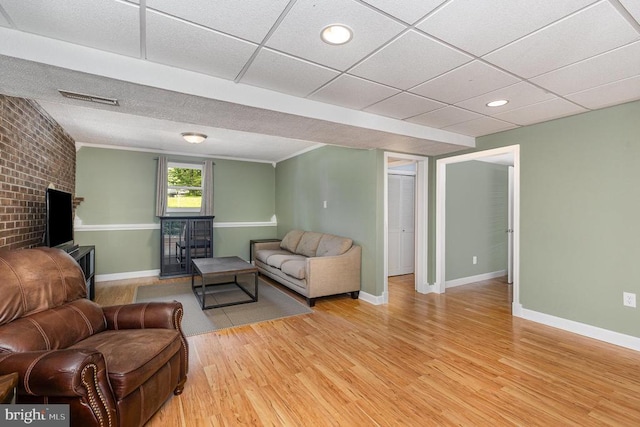 6217 Oak Grove Dr, Fredericksburg, VA 22407 - living area featuring light wood-type flooring and recessed lighting