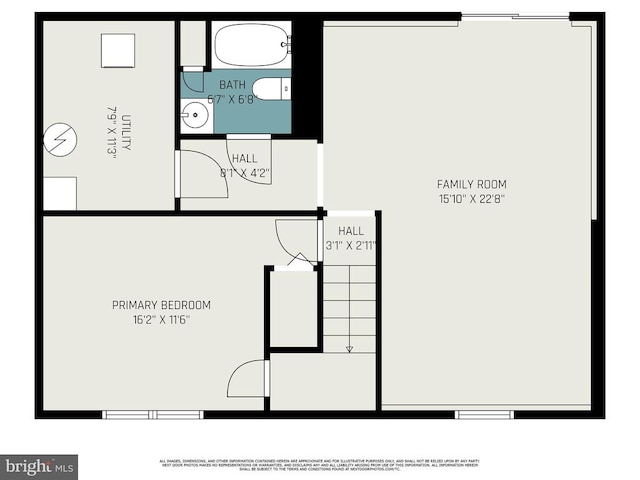 6217 Oak Grove Dr, Fredericksburg, VA 22407 - view of property floor plan