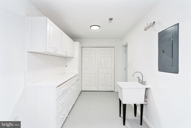 12719 Pickett Ct, Spotsylvania, VA 22551 - laundry room featuring electric panel
