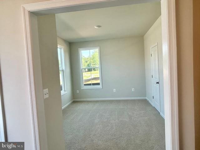 7861 Harlow Cir, Spotsylvania, VA 22551 - spare room featuring light carpet and baseboards