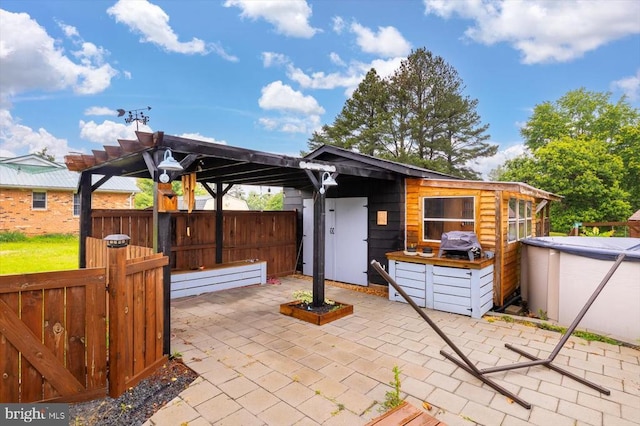 7615 Morris Rd, Spotsylvania, VA 22551 - view of patio / terrace with grilling area