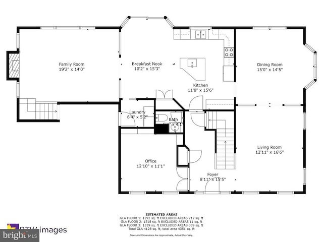 11211 Spring Meadow Blvd, Fredericksburg, VA 22407 - view of property floor plan