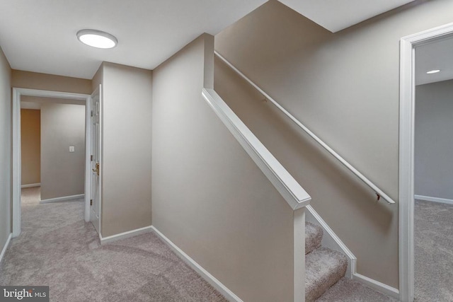 11211 Spring Meadow Blvd, Fredericksburg, VA 22407 - staircase with carpet floors
