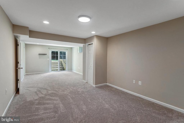11211 Spring Meadow Blvd, Fredericksburg, VA 22407 - carpeted empty room featuring recessed lighting