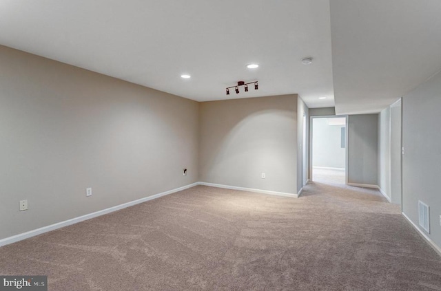 11211 Spring Meadow Blvd, Fredericksburg, VA 22407 - spare room with carpet floors and recessed lighting