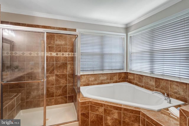 11211 Spring Meadow Blvd, Fredericksburg, VA 22407 - full bath with a garden tub and a stall shower