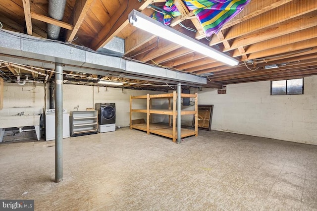 148 Red Hill Rd, Orange, VA 22960 - below grade area featuring a sink