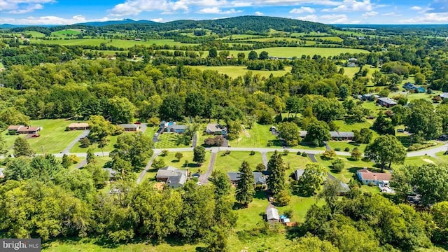 148 Red Hill Rd, Orange, VA 22960 - aerial view of a mountain backdrop and a forest